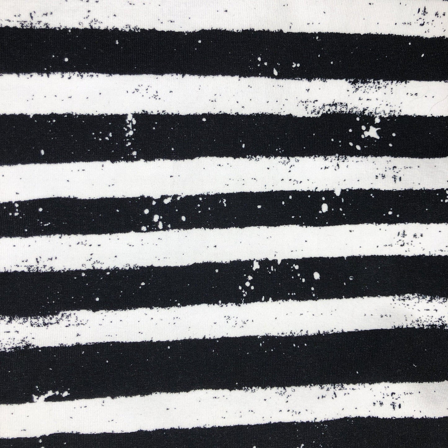 black & white stripes with grungy splashes