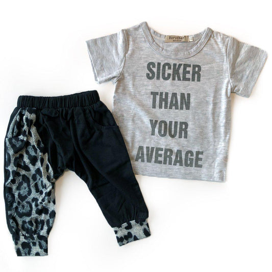 Sicker than your average t-shirt and short pants set